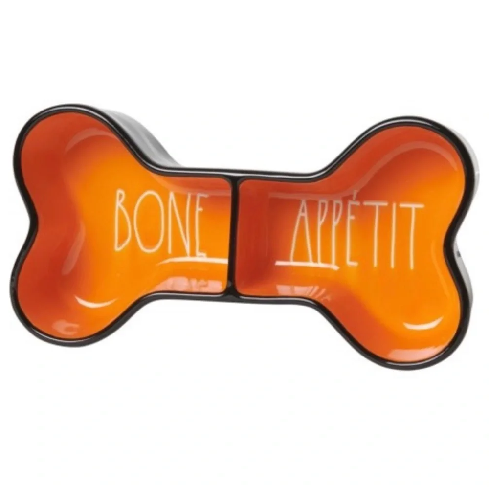 RAE DUNN • NEW! Bone Appetit Pet Bowl 🐾